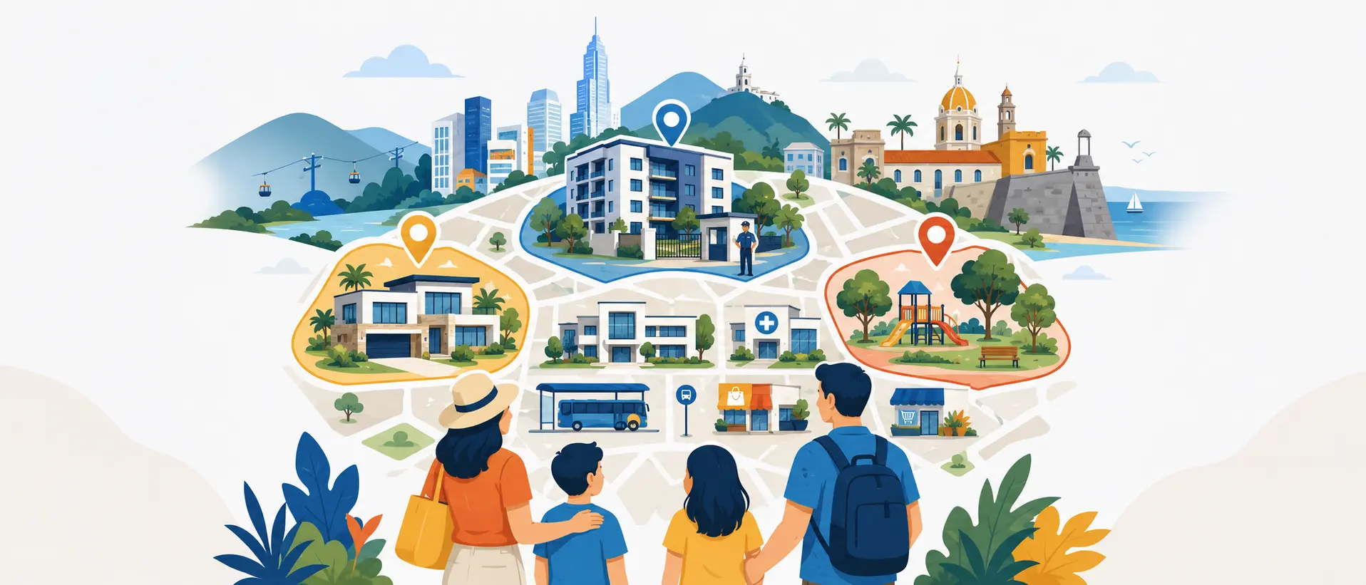 Colombie : Comment choisir le bon quartier pour sa famille ?