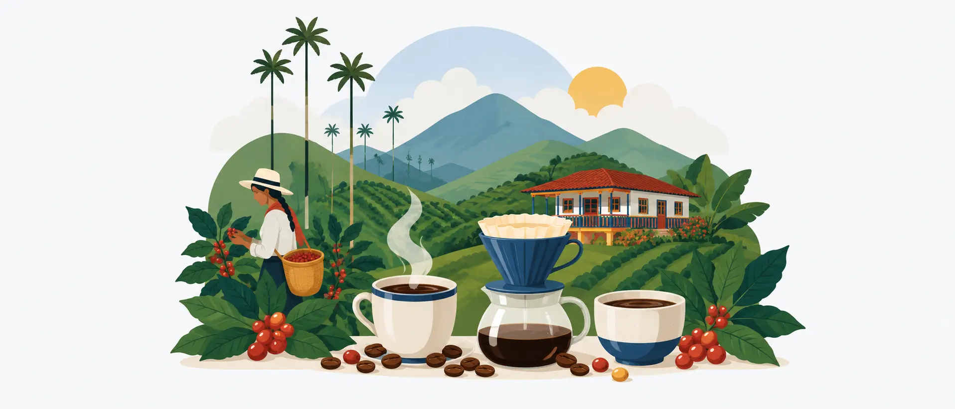 Le café en Colombie : tinto, spécialité et Eje Cafetero
