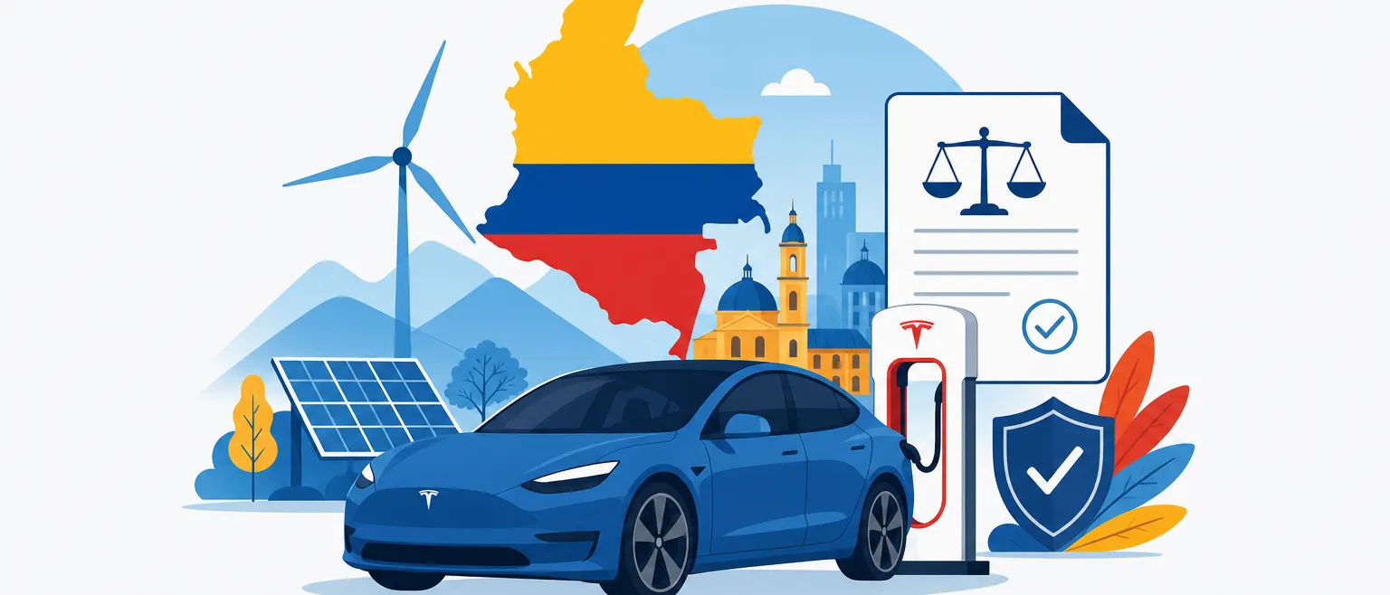 La Révolution Électrique en Colombie : Tesla et Nouvelles Régulations